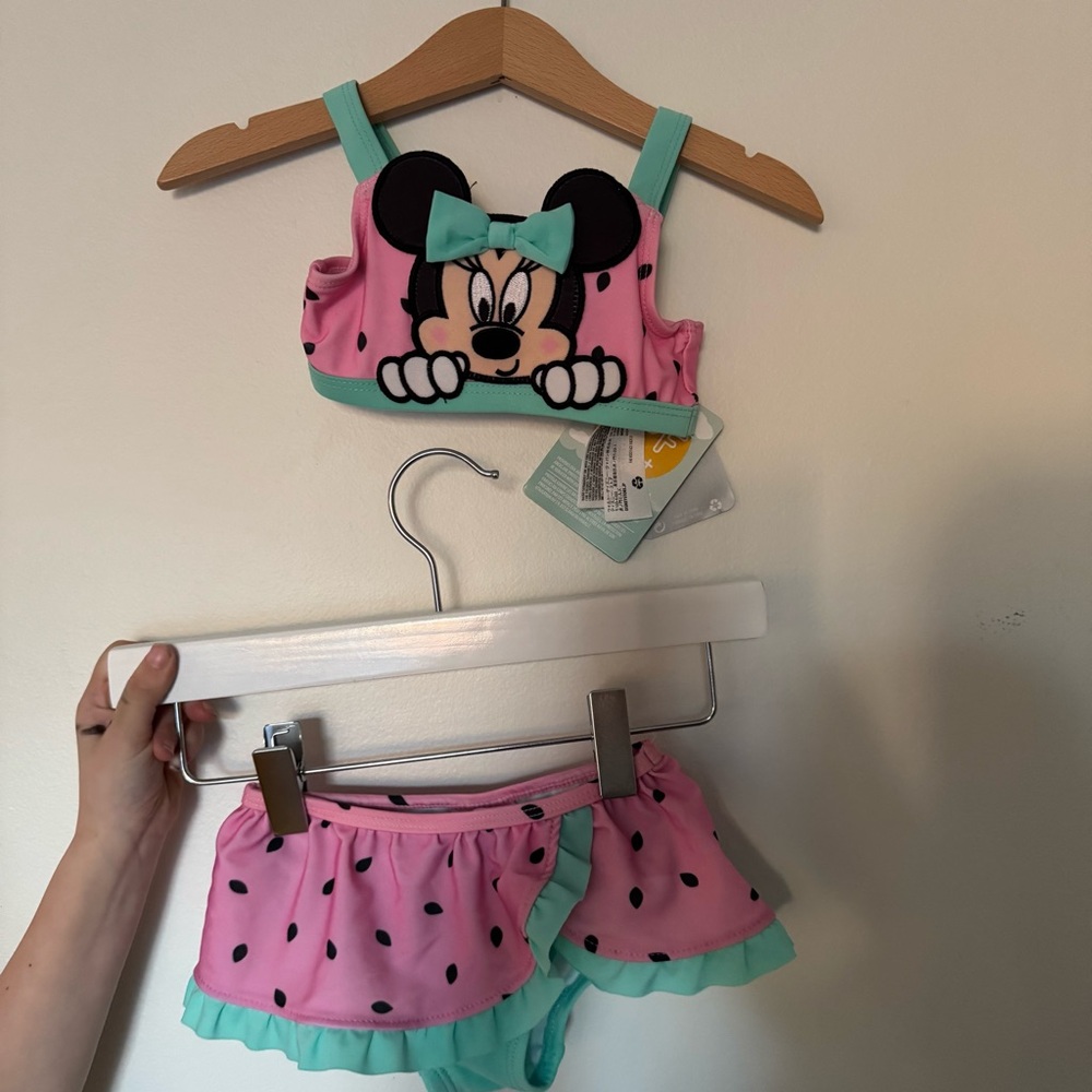 Disney Minnie Watermelon Kids Swim Set